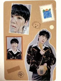 BTS  SUGA  ユンギ  ロモカード㉝  19‪☆DECO KIT