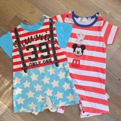 ベビーロンパース　80サイズ