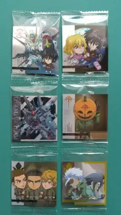 にふぉるめーしょん機動戦士ガンダムシールウエハースvol.5 ６枚セット販売