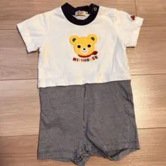 MIKI HOUSE ベビー ロンパース クマ 80のサムネイル