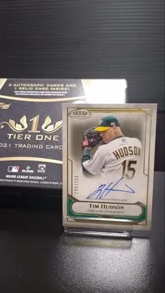Tim Hudson 直筆autoカード Topps2021 Tier One