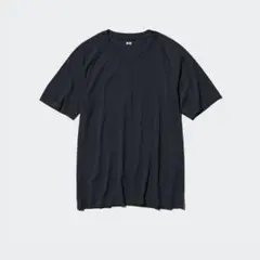 ユニクロ　ドライEXクルーネックTシャツ　ブラック　lサイズ