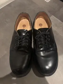 ワンオーナー美品GRENSONプレーントゥ シューズ ブラックのサムネイル