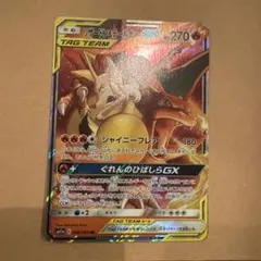 リザードン＆テールナーGX RR SM11a リミックスバウト 008/064