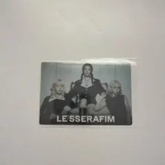 LE SSERAFIM ウエハースステッカー CRAZY N_07