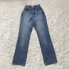 【美品】YANUK ヤヌーク LOUISE ルイーズ ストレート TVB 21