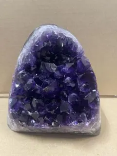 希少アメジストクラスター☆美極濃紫☆美結晶☆ウルグアイ産