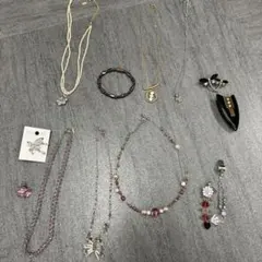 アクセサリー まとめ売り 14品ネックレス ブレスレット ブローチ