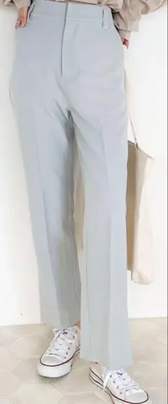 スラックス　ブルーグレー　M