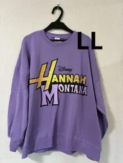 アヤノダガネ シークレットアイドル ハンナモンタナ トレーナー LL しまむら