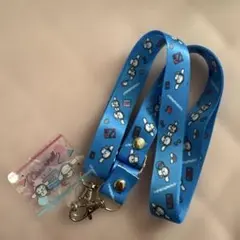 サンリオキャラクターズストリートネックストラップ　シナモンロール