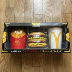 マクドナルド エヴァンゲリオン コラボ フィギュアセット 新品未開封