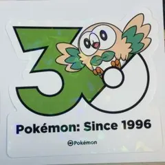 韓国限定 ポケモン】30周年 記念ステッカーリーフィア - メルカリ