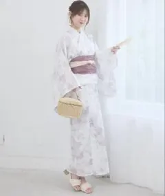 Pal elfy セパレート浴衣セット オフホワイト - メルカリ