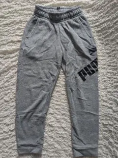 PUMA プーマ★スウェットパンツ ジョガーパンツ グレー 140cm★中古N