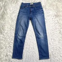 良品✨Yanuk デニム Ruth 綿 ポリウレタン ストレッチ BLU 22