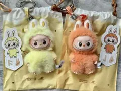 ラブブ Labubu PIN FOR LOVE 2体セット