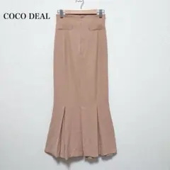 ココディール ロングスカート マーメイド ハイウエスト バックレースアップ