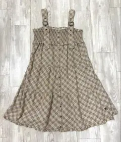 BURBERRY BLUE LABEL キャミワンピ ジャンパースカート