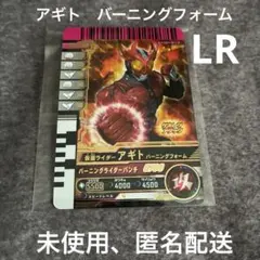 仮面ライダー　ガンバライド　仮面ライダーアギト　バーニングフォーム　LR