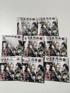 鬼滅の刃　全集中展　幕間画缶バッジ　未開封8点セット