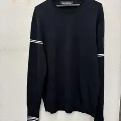 NEIL BARRETT ブラックニット・セーター
