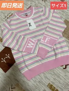 WAAC ダイヤモンドパターン セーター　新品未使用　サイズ1 2025年最新】WAAC セーター・トレーナーの人気アイテム - メルカリ