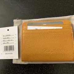 LIZDAYS 牛革コインケース　マスタード