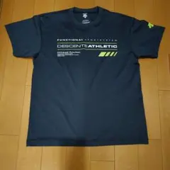 DESCENTE ATHLETIC Tシャツ ネイビーのサムネイル