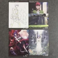 ufotable インフォメーションカード　Fate/stay night