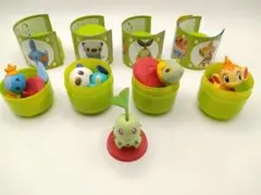 【チョコエッグ】ポケモン フィギュア5体 　カプセル付き