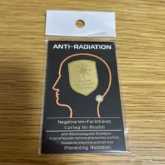 ANTI-RADIATION 24K Gold ステッカー 電磁波対策
