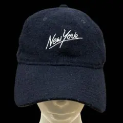 良品NEW ERA New York 9TWENTY キャップ ネイビー