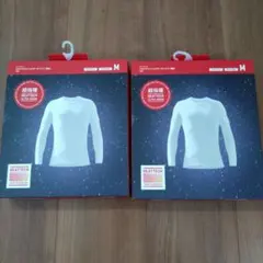 ヒートテックウルトラウォームクルーネック　MEN M