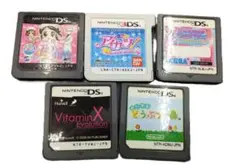 ３DS　DS　ソフトまとめ　ジャンク　アイカツ!シンデレラレッスン　どうぶつの森
