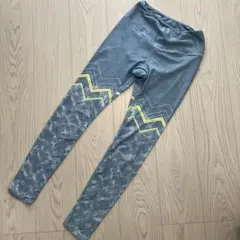 ジュリエ　レギンス　スパッツ　水色　ヨガウェア　ラバのサムネイル