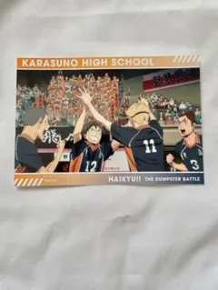 ハイキュー！！トレーディングスナップカードセット　山口、月島