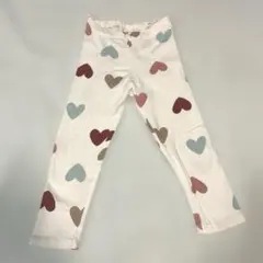 H&M ハート柄 レギンス パンツ 90cm