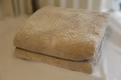 ベージュ 防寒　断熱　綿入り　冬用カーテン