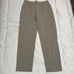 ユニクロ ウルトラストレッチドライEXテーパードパンツ ベージュ サイズ S