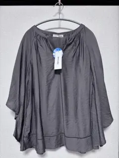 SHOO LA RUE ドレープブラウスLL