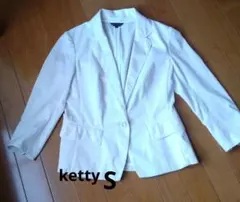 ホワイト ストライプ テーラードジャケットkettyのサムネイル