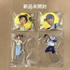 名探偵コナン SEGAラッキーくじ 平次 和葉 アクリルスタンド 缶バッジ
