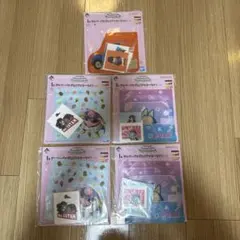 ドラゴンボール　ジッパーバック＆ステッカーセット　5個セット