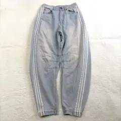 極美品✨アディダス ADILENIUM バナナフィット ウォッシュドデニムパンツのサムネイル