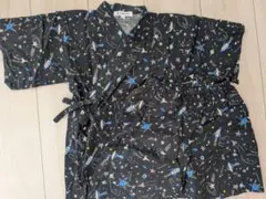 GLOBAL WORK 宇宙柄 甚平 サイズXL　120cm 130cm