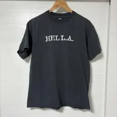 Old Stussy HELL L.A. Tシャツ ブラック 00sのサムネイル