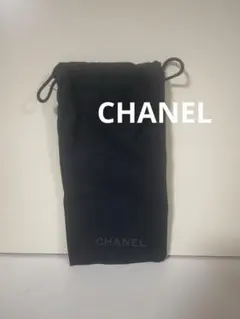 【未使用品】CHANEL ブラック ナイロン ポーチのサムネイル