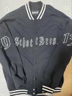 Schott ブラック スタジャン XL