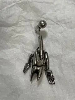 hazama 惹く手あまたのピアス　ブラック 2024-25AW 惹く手あまたのピアス #hazama_fashion